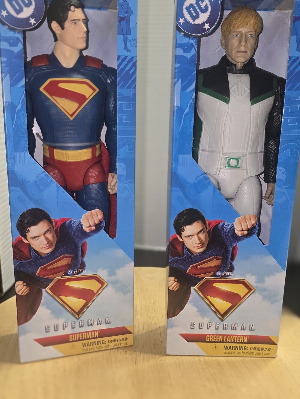 DC Comics Superman And Green Lantern Action Figures
